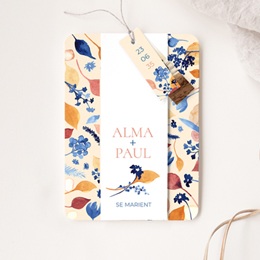 Faire-part de mariage Watercolor Romance