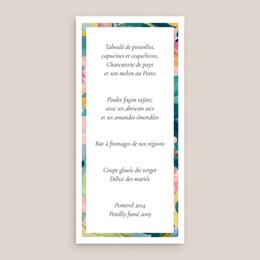 Menu mariage L’Atelier des Fleurs pas cher