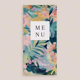 Menu mariage L’Atelier des Fleurs gratuit