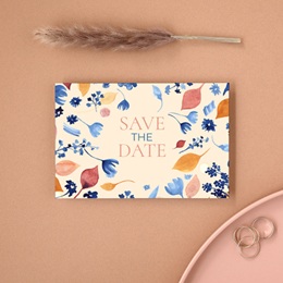 Save-the-date mariage Watercolor Romance