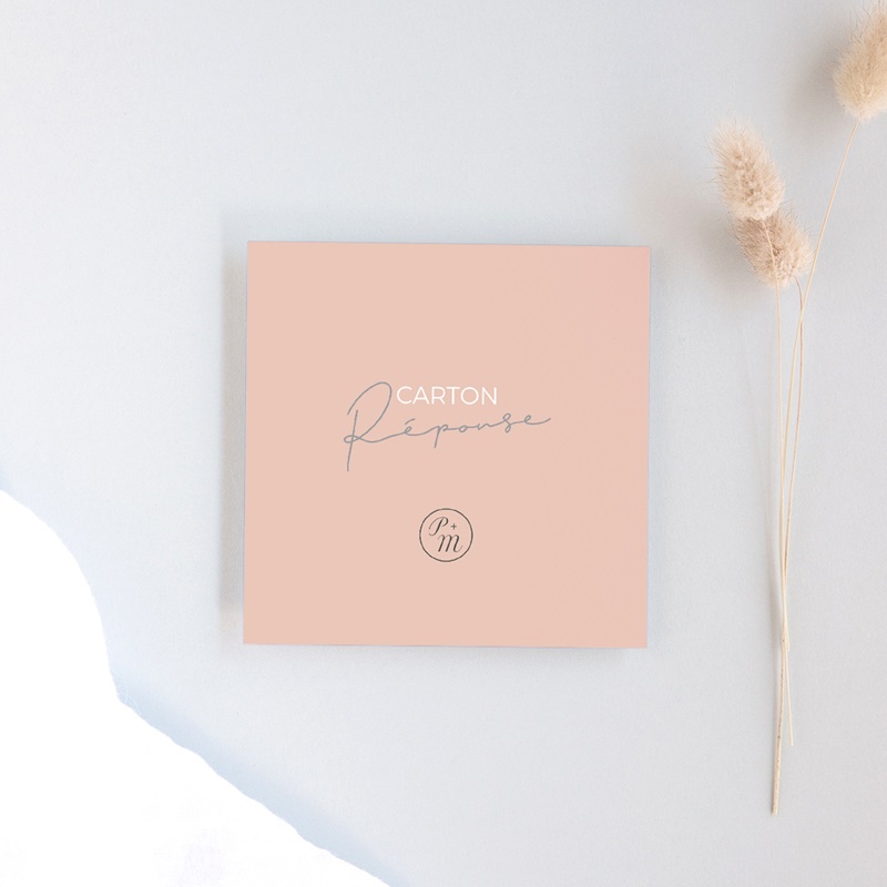 Carton r&eacute;ponse mariage Together
