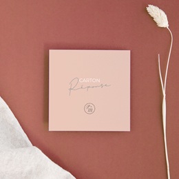 Carton r&eacute;ponse mariage Together