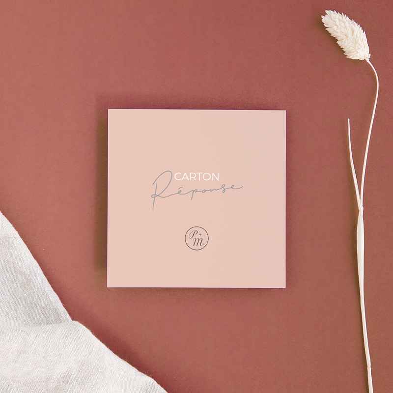 Carton r&eacute;ponse mariage Together