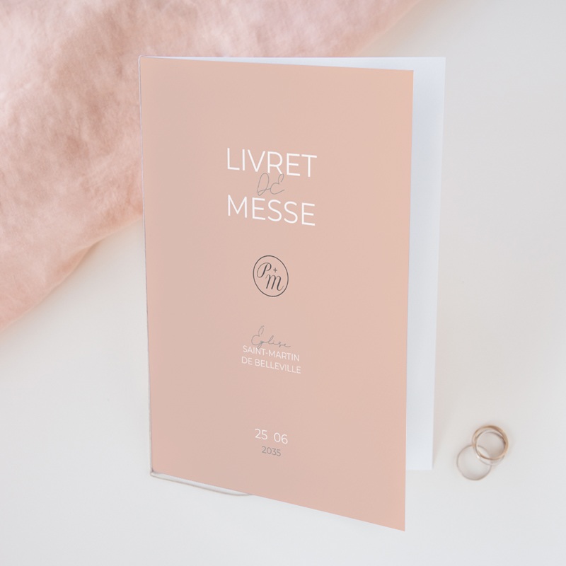 Livret de messe mariage Together
