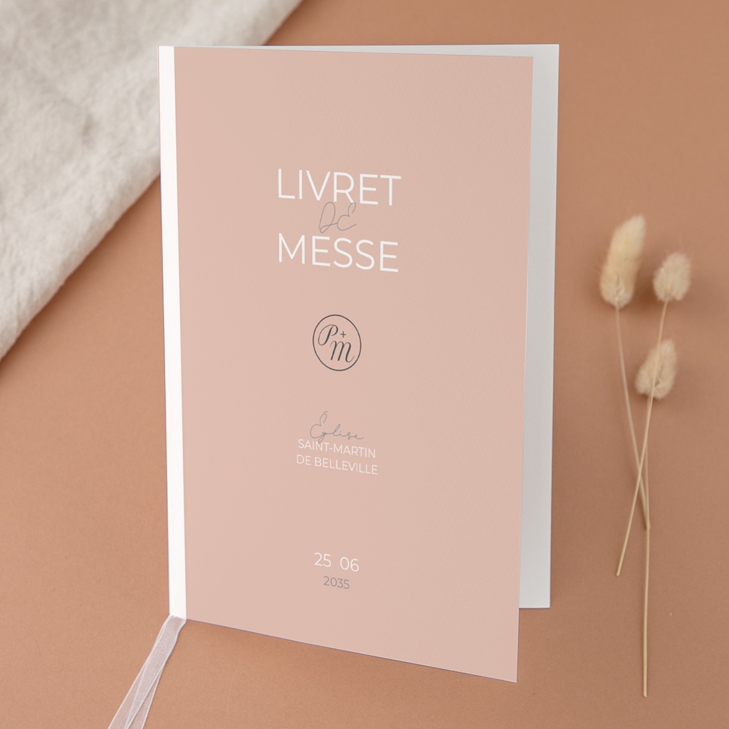Livret de messe mariage Together
