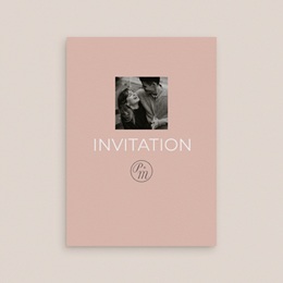 Carte d'invitation mariage Together gratuit