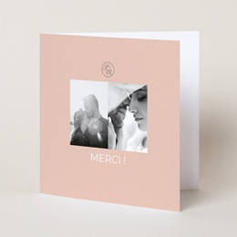 Carte de remerciement mariage Together pas cher