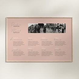 Plan de table mariage Together