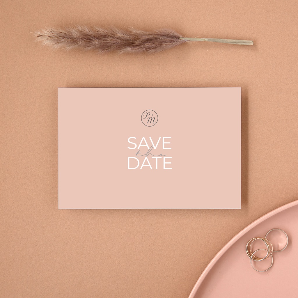 Save-the-date mariage Together