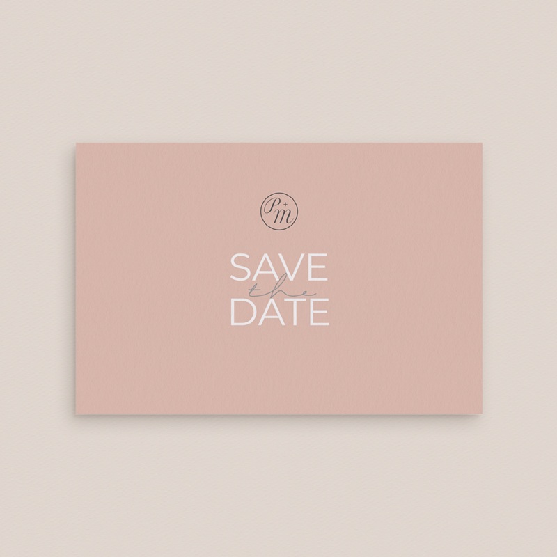 Save-the-date mariage Together