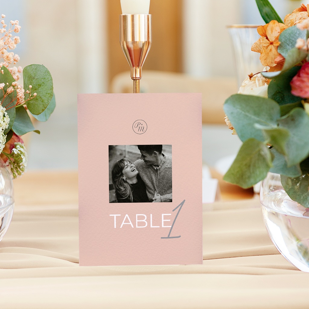 Marque table mariage Together