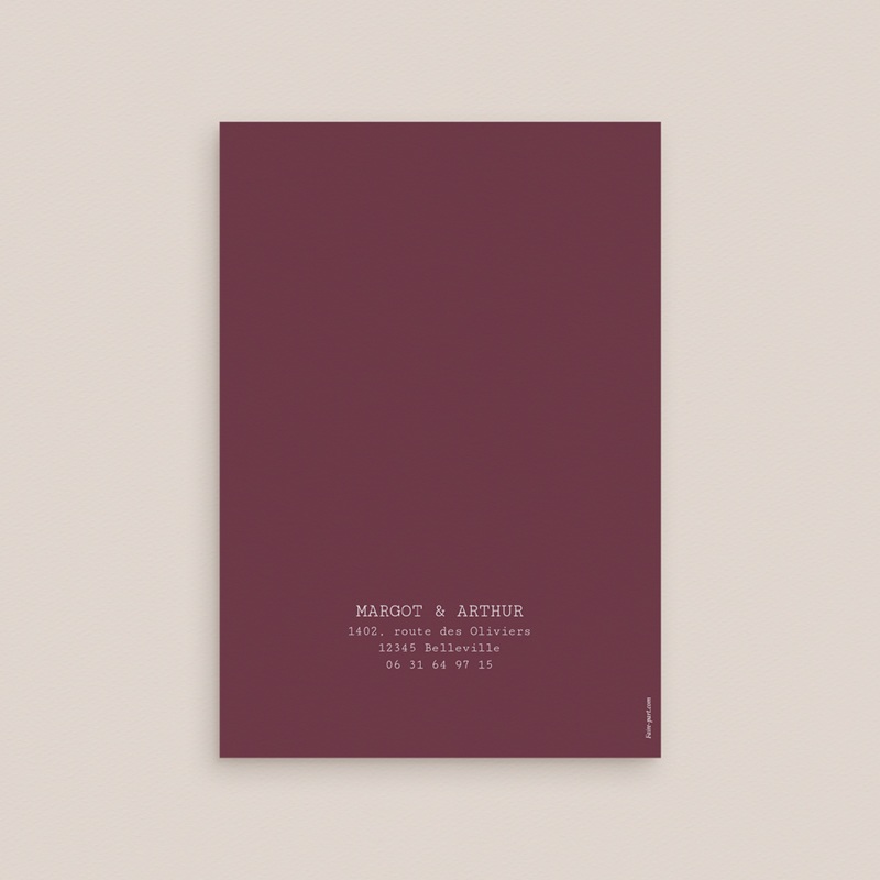 Faire-part de mariage Passeport pour l&rsquo;Amour