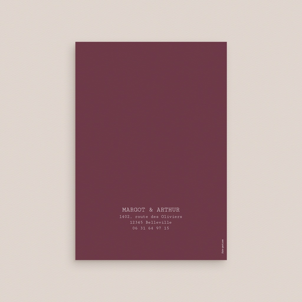 Faire-part de mariage Passeport pour l&rsquo;Amour