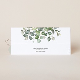 Faire-part de mariage Alliance V&eacute;g&eacute;tale