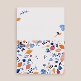 Marque-place mariage Watercolor Romance pas cher