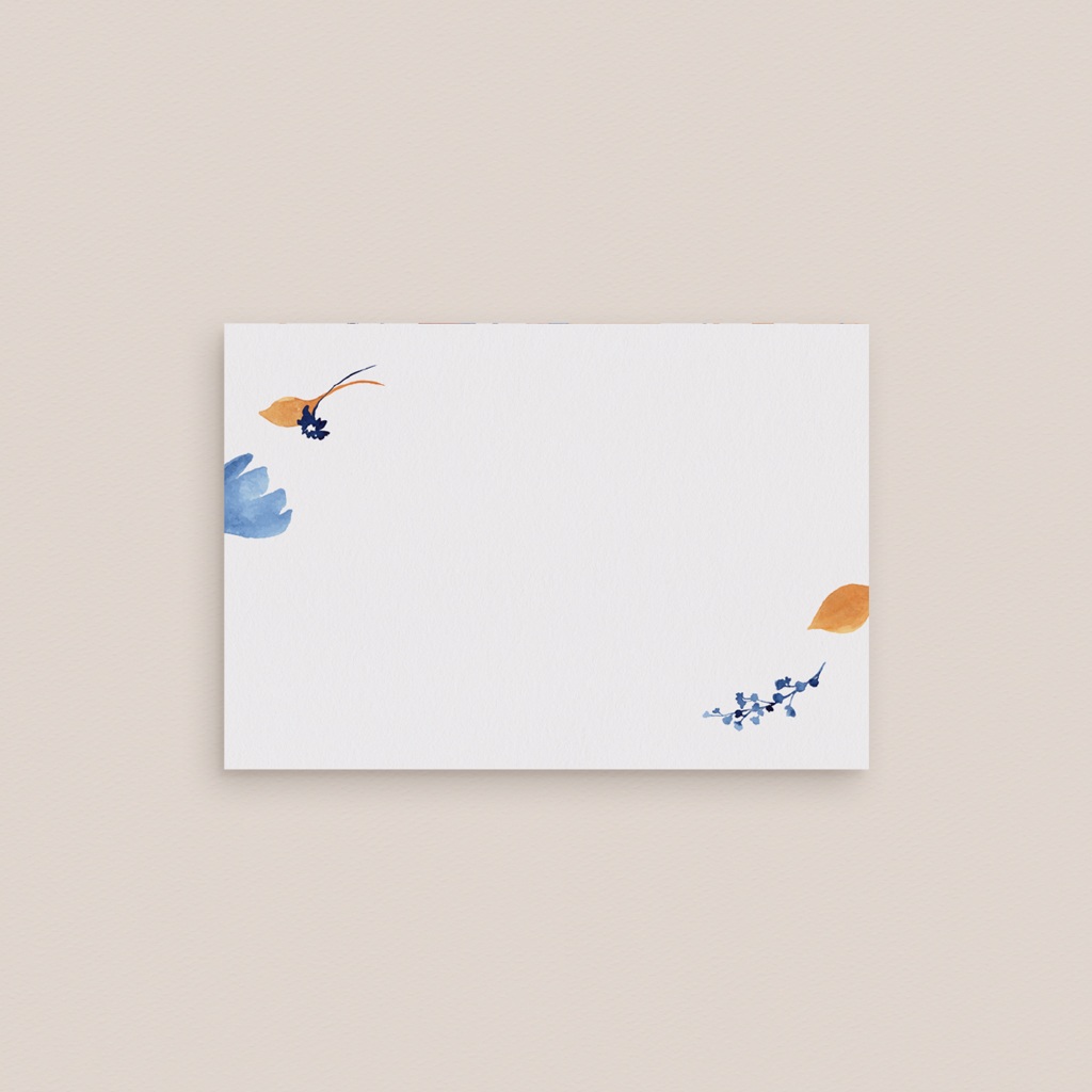 Marque-place mariage Watercolor Romance gratuit