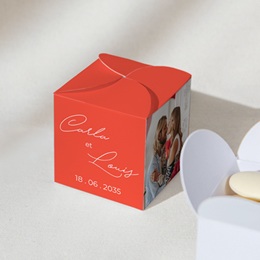 Bo&icirc;te &agrave; drag&eacute;es mariage Vinyle de l'amour gratuit