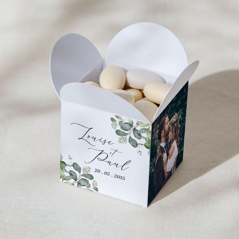 Bo&icirc;te &agrave; drag&eacute;es mariage Alliance V&eacute;g&eacute;tale