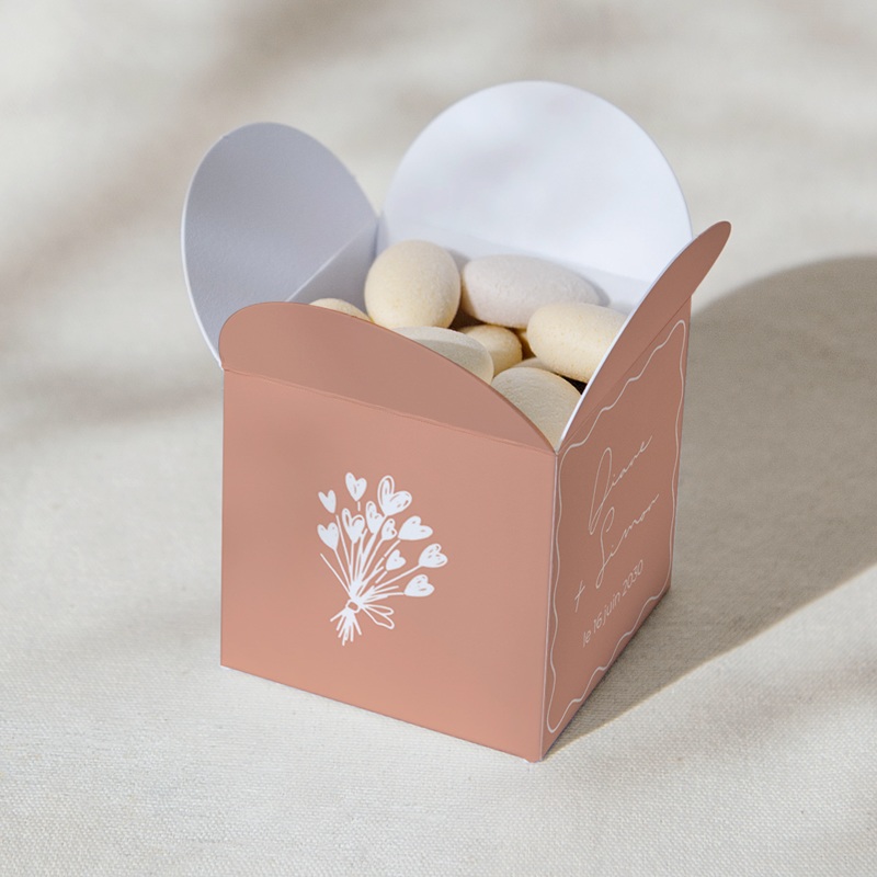 Bo&icirc;te &agrave; drag&eacute;es mariage Ondulations