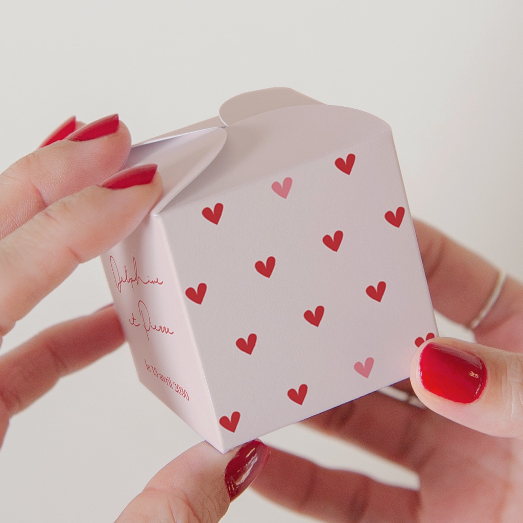 Bo&icirc;te &agrave; drag&eacute;es mariage Atout Coeur pas cher