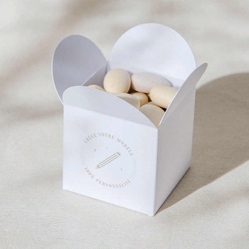 Bo&icirc;te &agrave; drag&eacute;es mariage Libre Cr&eacute;ation Mariage
