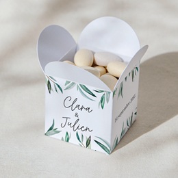 Bo&icirc;te &agrave; drag&eacute;es mariage Rameaux d&rsquo;Amour