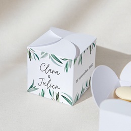 Bo&icirc;te &agrave; drag&eacute;es mariage Rameaux d&rsquo;Amour gratuit