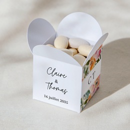 Bo&icirc;te &agrave; drag&eacute;es mariage Pastel Bloom