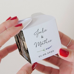 Bo&icirc;te &agrave; drag&eacute;es mariage Union Proven&ccedil;ale pas cher