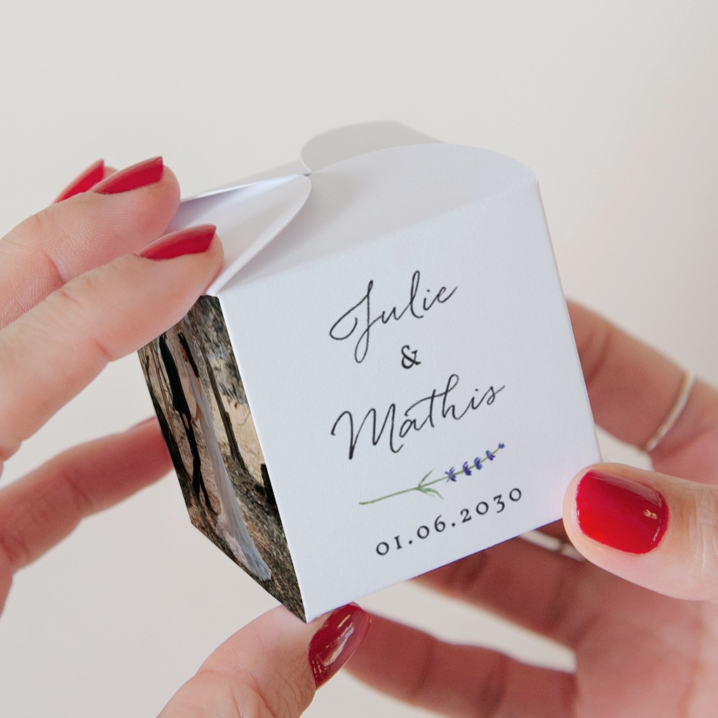 Bo&icirc;te &agrave; drag&eacute;es mariage Union Proven&ccedil;ale pas cher