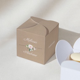 Bo&icirc;te &agrave; drag&eacute;es mariage Champ&ecirc;tre Romantique gratuit