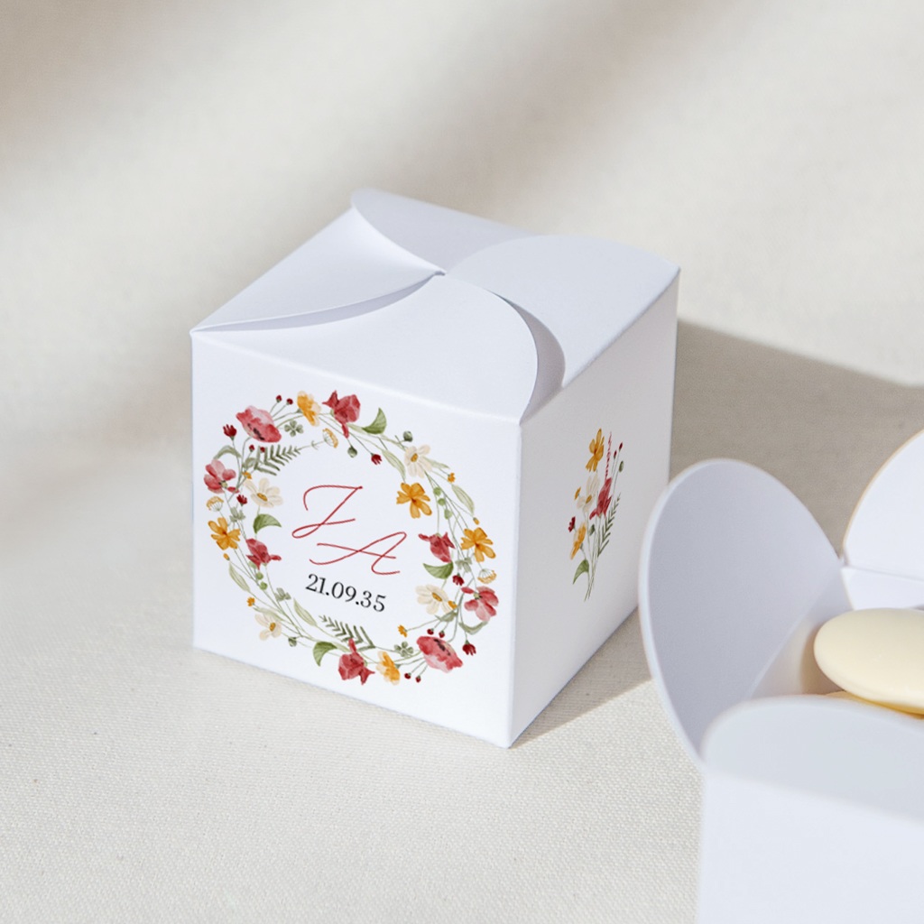 Bo&icirc;te &agrave; drag&eacute;es mariage &Eacute;closion d'Amour gratuit