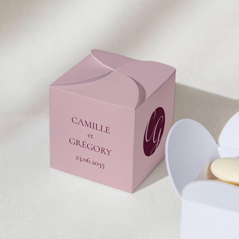 Bo&icirc;te &agrave; drag&eacute;es mariage Symbiose gratuit