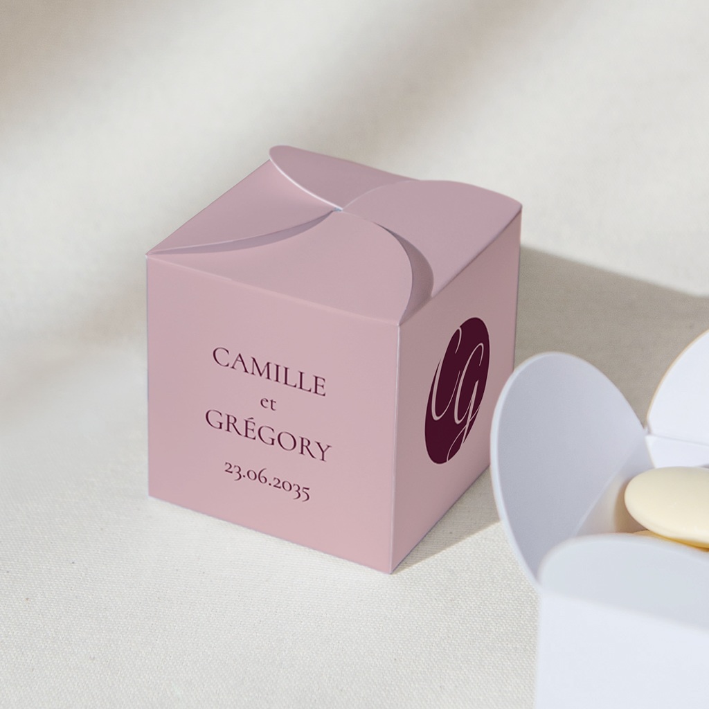 Bo&icirc;te &agrave; drag&eacute;es mariage Symbiose gratuit