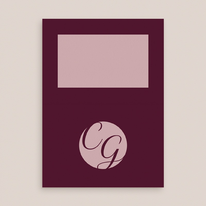 Marque-place mariage Symbiose pas cher