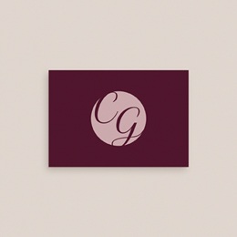 Marque-place mariage Symbiose