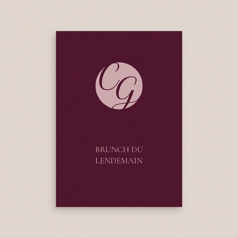Carte invitation Brunch Symbiose gratuit