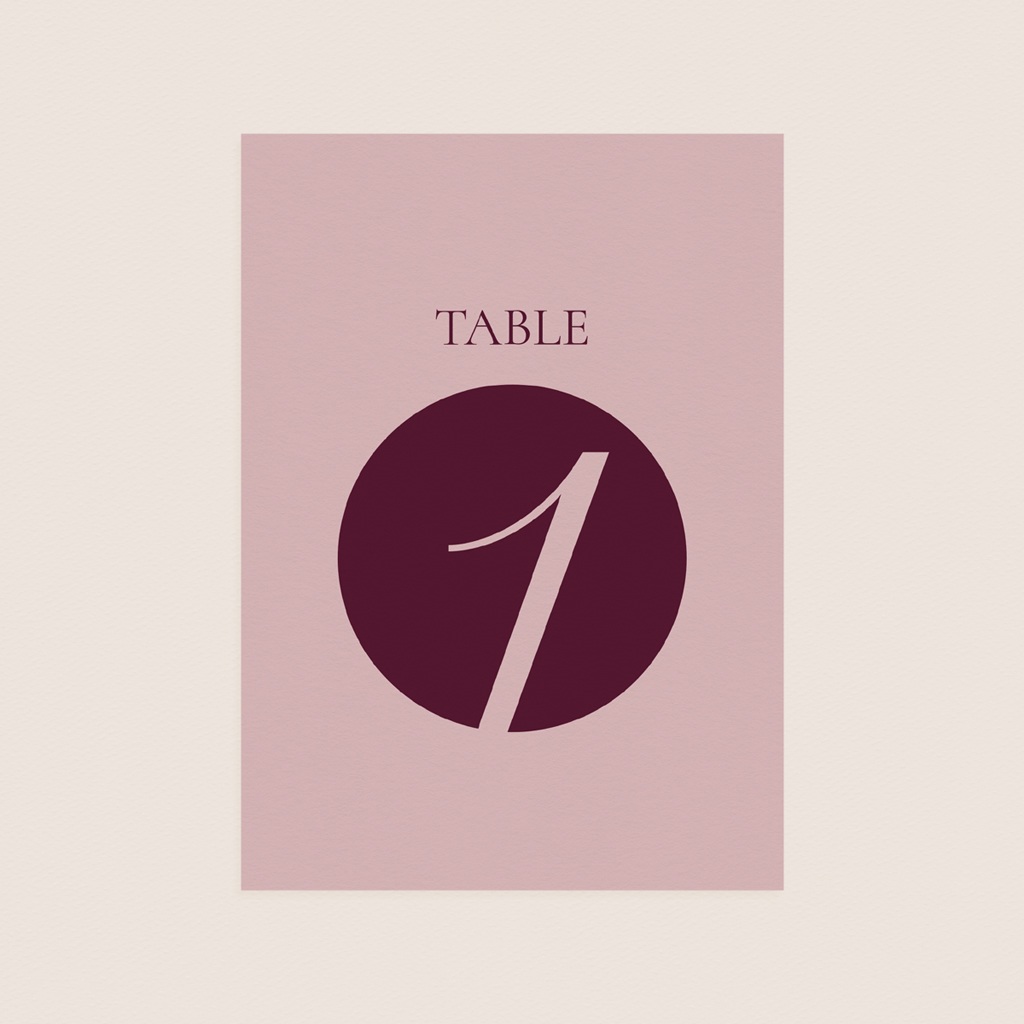 Marque table mariage Symbiose pas cher