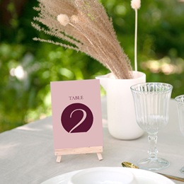 Marque table mariage Symbiose gratuit