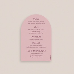 Menu mariage Symbiose pas cher