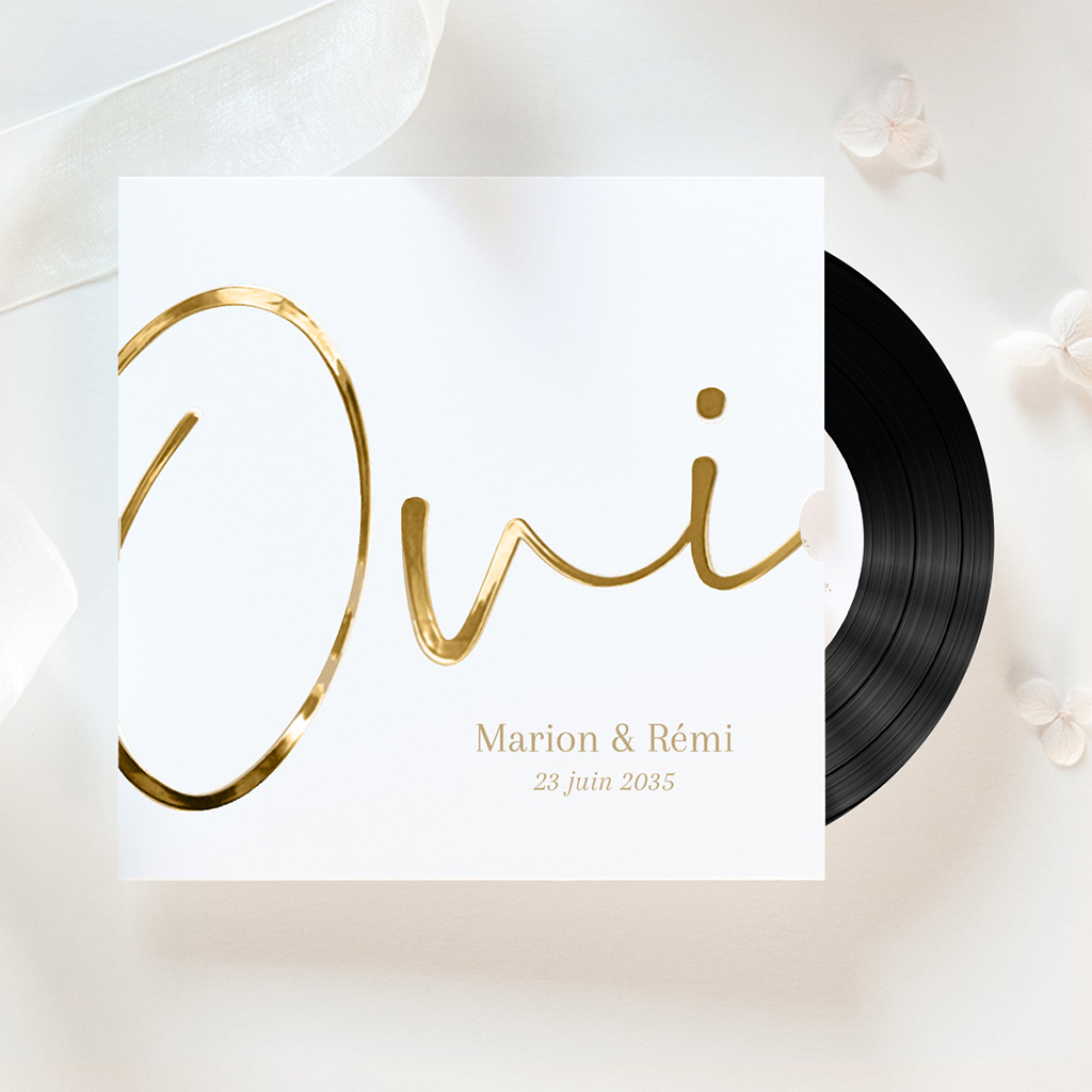 Faire-part de mariage &Eacute;clat de Oui