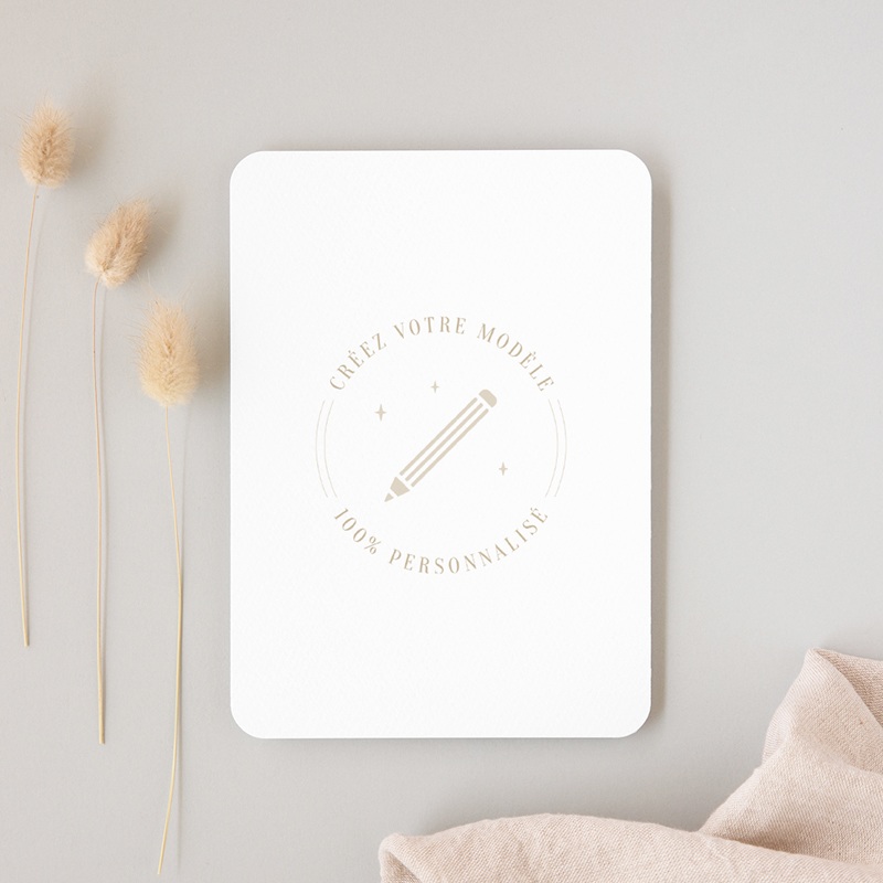 Carte De Mariage Avec Fer à Cheval En Métal - Porte-bonheur Traditionnel, Grand Format, Espace Pour Message Personnalisé
