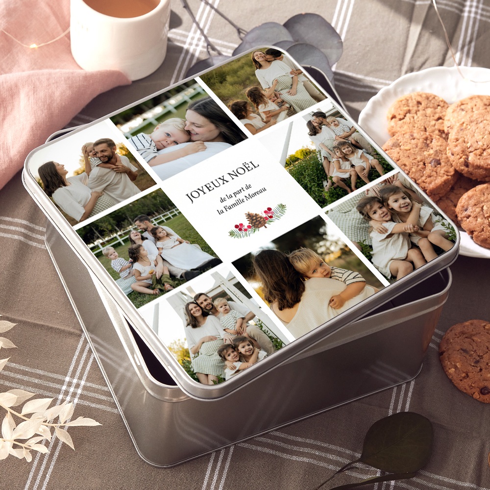 Boîte photo personnalisée